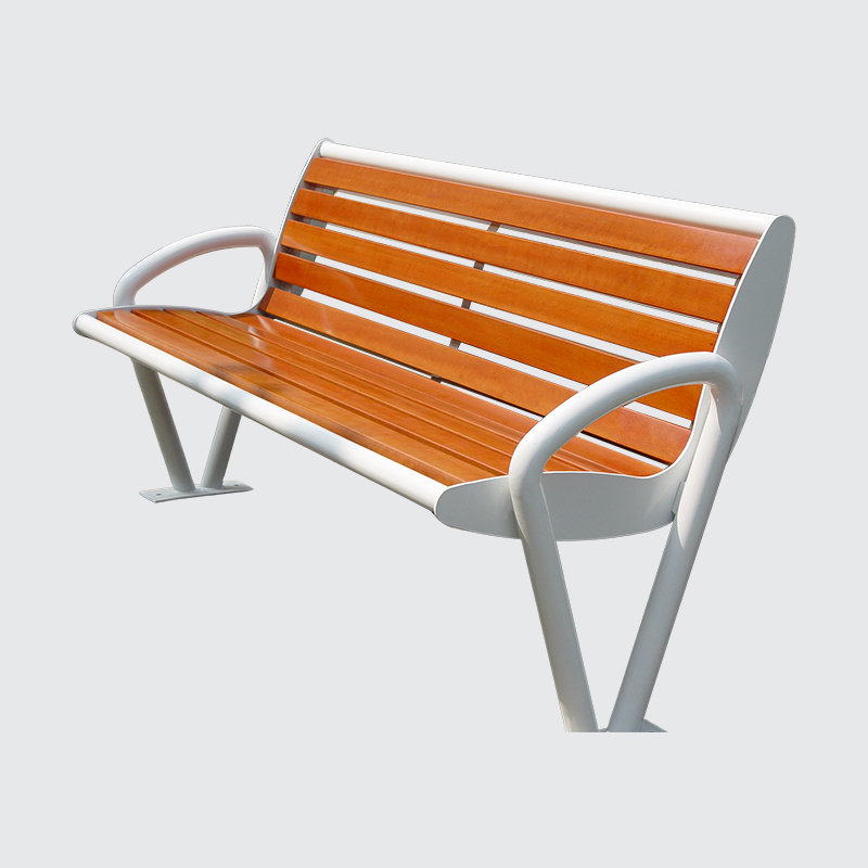 simple outdoor teak wood bench