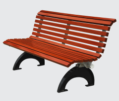 wood leisure garden vintage bench