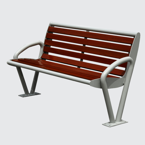 simple outdoor teak wood bench