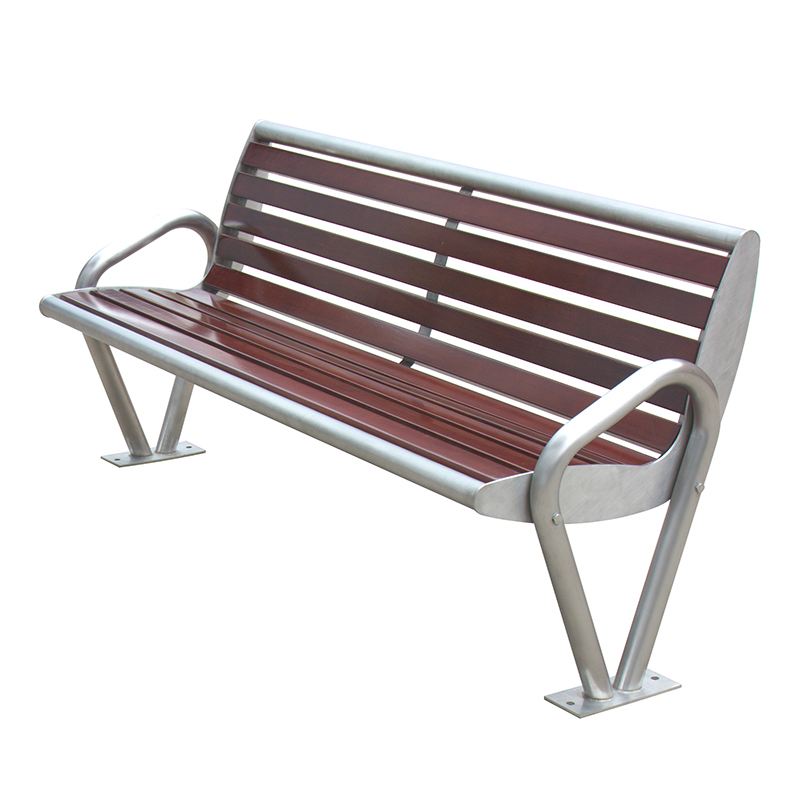 simple outdoor teak wood bench