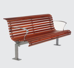 Classic Outdoor Park Wood Seat