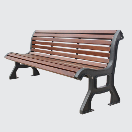 antique outdoor recycled plastic wood bench