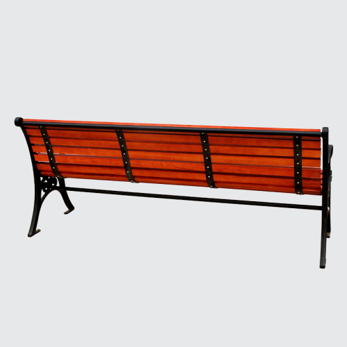 Outdoor hardwood ecological wood park bench