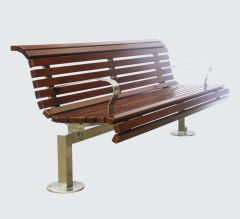 Classic Outdoor Park Wood Seat