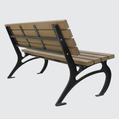 inexpensive modern outdoor wood bench