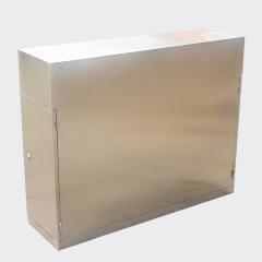 Outdoor continuous large sanitation dustbin