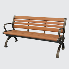 rustic country 3 seater bench seat