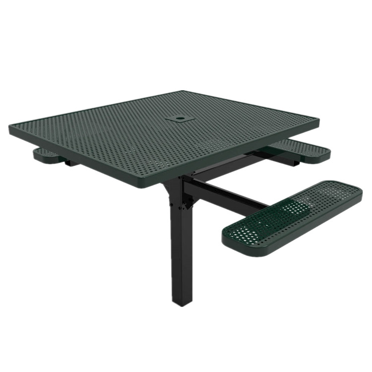 46" square table with wheelchair accessible