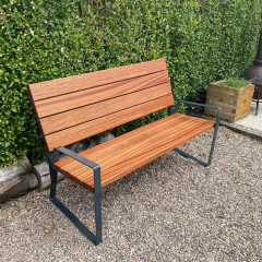 out door wood long bench seat