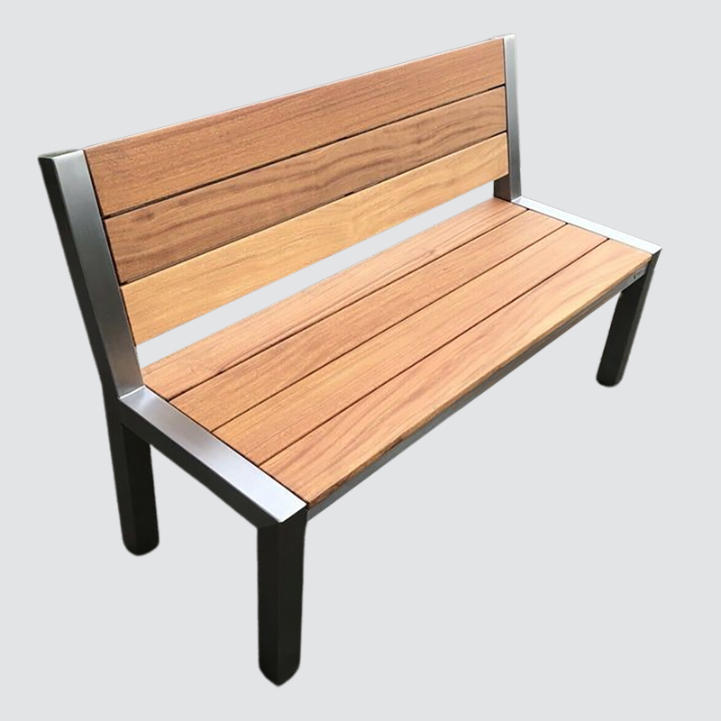 outdoor recycled plastic wood bench