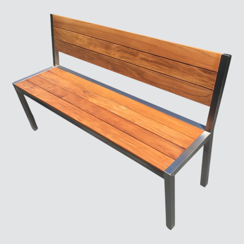 outdoor recycled plastic wood bench