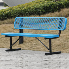 thermoplastic park bench