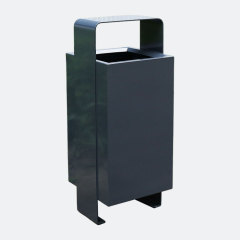 School Outdoor Modern Metal Trash Bin Manufacturer