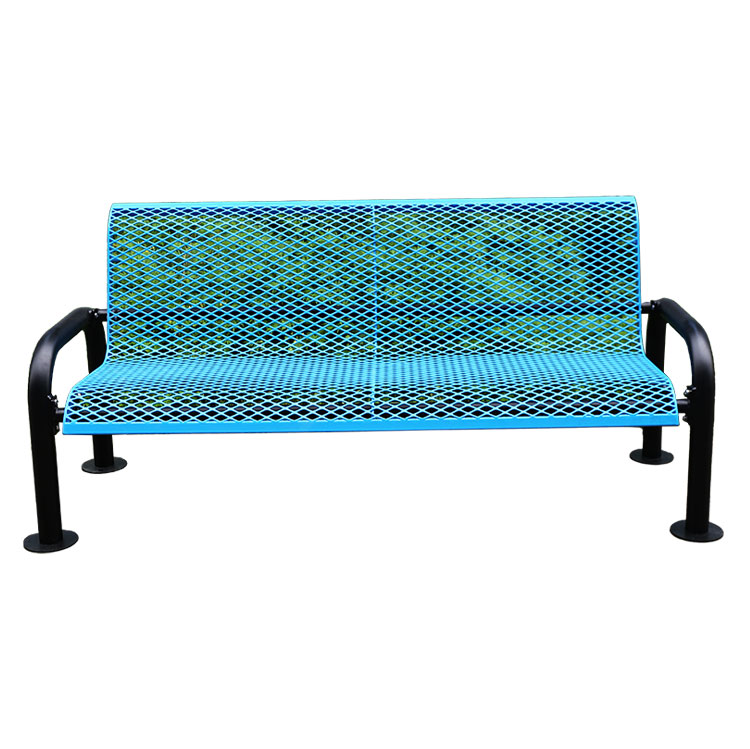 Outdoor garden furniture metal Bench