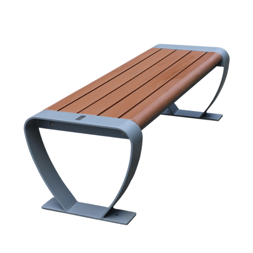 outdoor garden wooden long bench