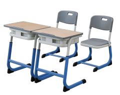 school furniture adjustable student desk and chair