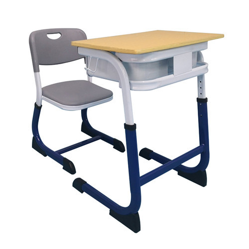 school single adjustable desk and chair set