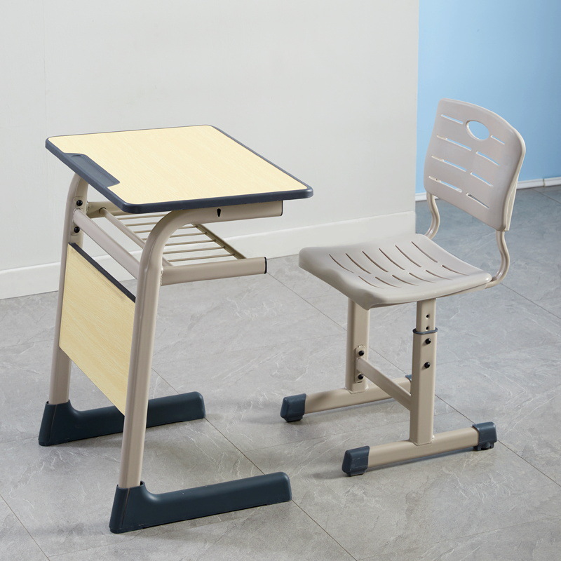 secondary school student desk and chair
