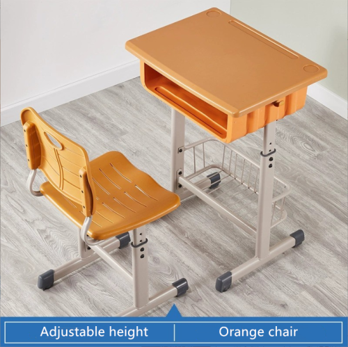 secondary school adjustable desk and chair