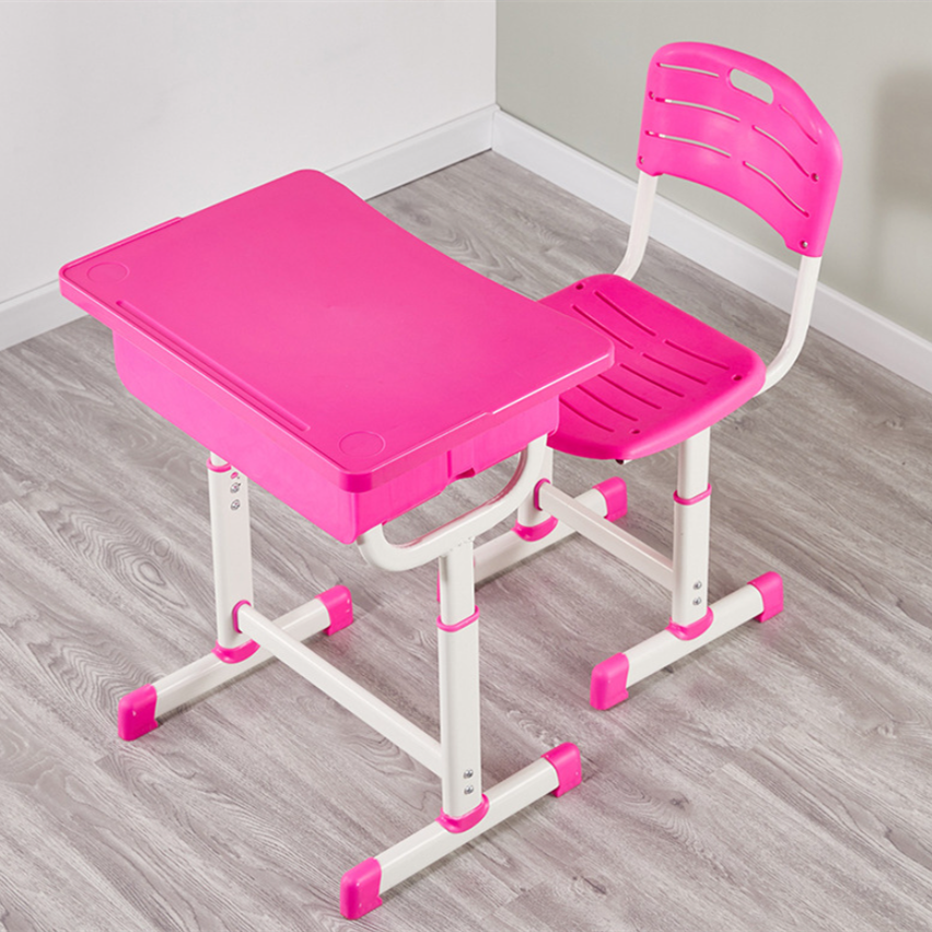 ABS plastic classroom desk and chair