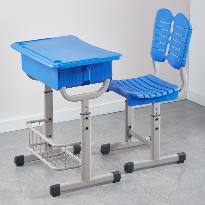 adjustable school chair and desk set