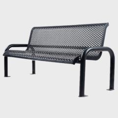 Outdoor garden furniture metal Bench