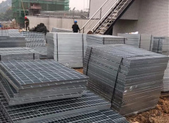 Galvanized steel grating plate