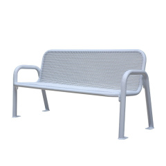 6 foot 8 foot outdoor patio metal mesh bench