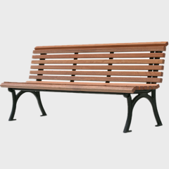 Good quality outdoor reclaimed wood bench