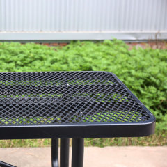 Modern outdoor farmhouse picnic bench table