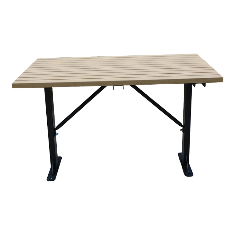 Restaurant commercial large wooden picnic table