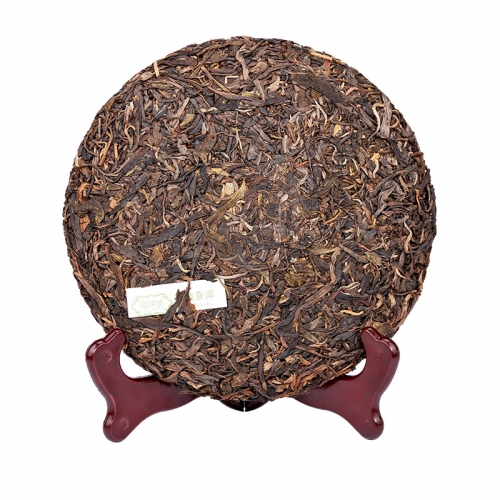 raw pu'erh tea cake