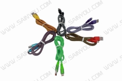 Flexible USB data cable