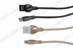 Wine bottle shape USB data cable