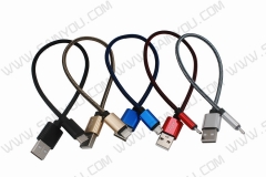Rainbow cotton  USB data cable