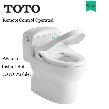 TOTO Toilets CW988REB+TCF7932ECS TOTO Washlet Modern Toilets Instant Hot Tornado Intelligent One Piece Toilet With Toilet Seat With Heater 1.26 GPF