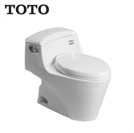 TOTO Toilets CW923GBVD TOTO One Piece Toilet Cefiontect Skirted Design Water Saving Side Flush Toilet Seat Slow Close 1.26 GPF