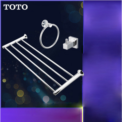TOTO Bathroom Accessories YTS408BC Stainless Steel Wall Mount Bath Tower Holder Towel Rack Holder 3 Sets