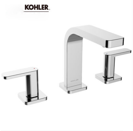 Kohler Bathroom Faucets 23472T Kohler Chrome Brass Bathroom Faucets And Widespread Bathroom Faucet With Kohler Drainer