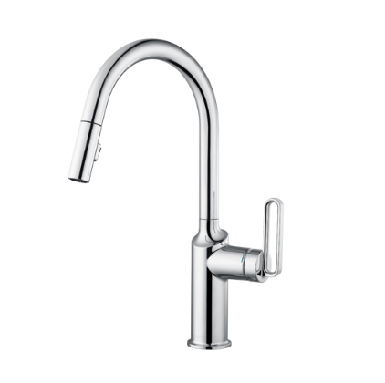 Moen Kitchen Faucets GN69402 Brushed Nickel Kitchen Faucet Moen Pull Down Kitchen Faucet With 2 Spray