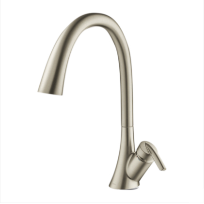 Moen Kitchen Faucets GN60110 Polished Nickel Spot Resistant Single Handle Kitchen Faucet