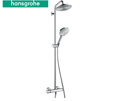 Hansgrohe Shower Faucet 27115 Thermostatic Raindance Water Saving Shower Head Rainfinity Shower Head With Hose 3 Spray