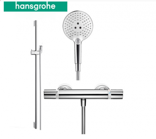 Hansgrohe Shower Heads 15368 & 265214 Thermostatic Raindance High Pressure Shower Heads 120 cm 3 Spray