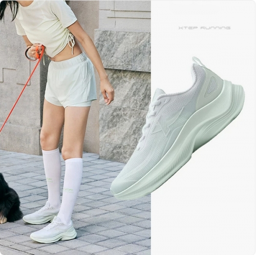 XTEP Womens Running Shoes Original Net Woven Top Quality Sneakers