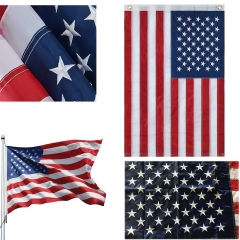 2' x 3' Embroidered U.S. Flag