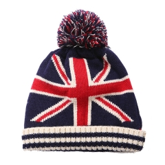 American Flag Beanie Hat