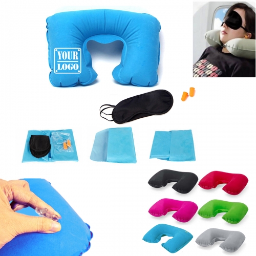 Travel Pillow Kit with Pouch