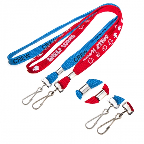 Shoelace Neck Lanyard w/ Swival J hook