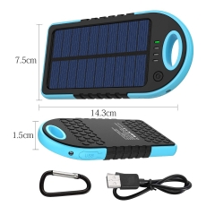 Carabiner Solar Power Bank / Phone charger