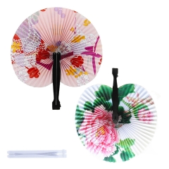 Round Folding Paper Fan